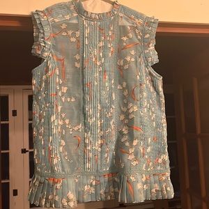 Great top for zoom or wine night out!